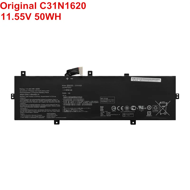 Xichen New Original Laptop Notebook Battery C31N1620 For Asus ZenBook UX430 UX430UQ UX430UQ-GV015T PRO PU404 PU404UF 11.55V 50WH
Xichen New Original Laptop Notebook Battery C31N1620 For Asus ZenBook UX430 UX430UQ UX430UQ-GV015T PRO PU404 PU404UF 11.55V 50WH