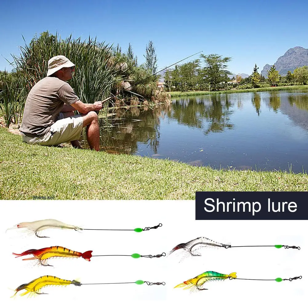 9cm 7g Plastic Rubber Shrimp Fishing Lure Soft Fishing Bait Sabiki Lure Rigs Artificial Colorful Fishing Lures Pesca Shrimp Z3u0
9cm 7g Plastic Rubber Shrimp Fishing Lure Soft Fishing Bait Sabiki Lure Rigs Artificial Colorful Fishing Lures Pesca Shrimp Z3u0