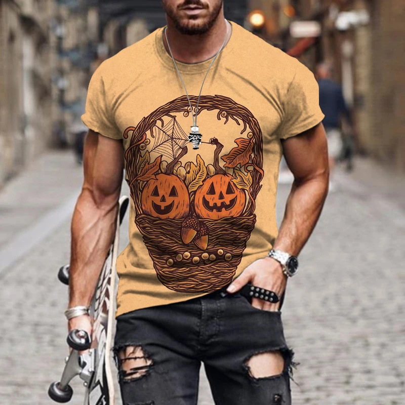 New Summer Skull 3D Print T-shirt For Men Fashion Casual Loose T Shirt Oversize Round Neck Tshirt High Quality Street Sport Tops
New Summer Skull 3D Print T-shirt For Men Fashion Casual Loose T Shirt Oversize Round Neck Tshirt High Quality Street Sport Tops