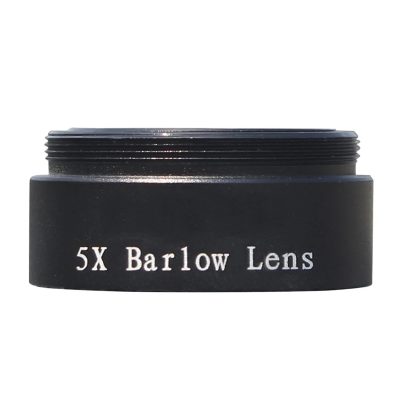 Professional 5X Barlow Lens 1.25inch Eyepiece Extender M28.5*0.6 Astronomical Accessories Telescope or Camera Adapter
Professional 5X Barlow Lens 1.25inch Eyepiece Extender M28.5*0.6 Astronomical Accessories Telescope or Camera Adapter