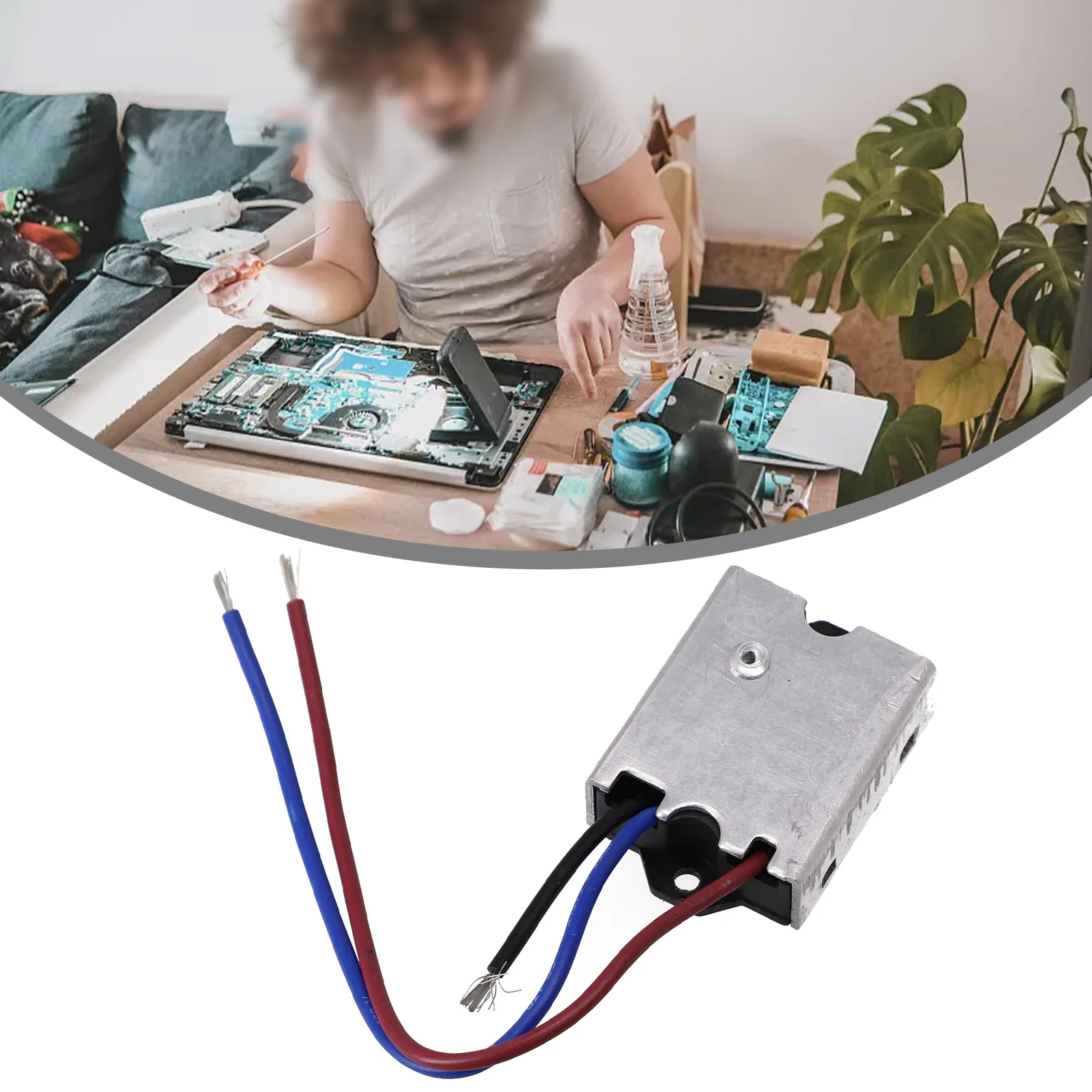 Conversion Module Soft Start Switch Nylon+aluminum Parts W/ 3 Connecting Wires Cutting Machine Electric Hammer
Conversion Module Soft Start Switch Nylon+aluminum Parts W/ 3 Connecting Wires Cutting Machine Electric Hammer