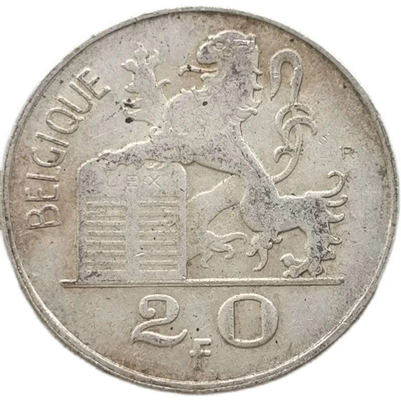 Бельгия, 1949-1955, серебряная монета в 20 франков, 27 мм, 8 г, 835, по цене одного льва, Z, 100% оригинал
Бельгия, 1949-1955, серебряная монета в 20 франков, 27 мм, 8 г, 835, по цене одного льва, Z, 100% оригинал
