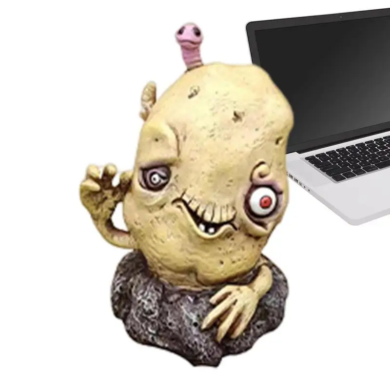 Simulation Vegetable Resin Figures Halloween Realistic Spooky Zombie Statue Tomato Carrot Radish Decoration Garden Decoration
Simulation Vegetable Resin Figures Halloween Realistic Spooky Zombie Statue Tomato Carrot Radish Decoration Garden Decoration