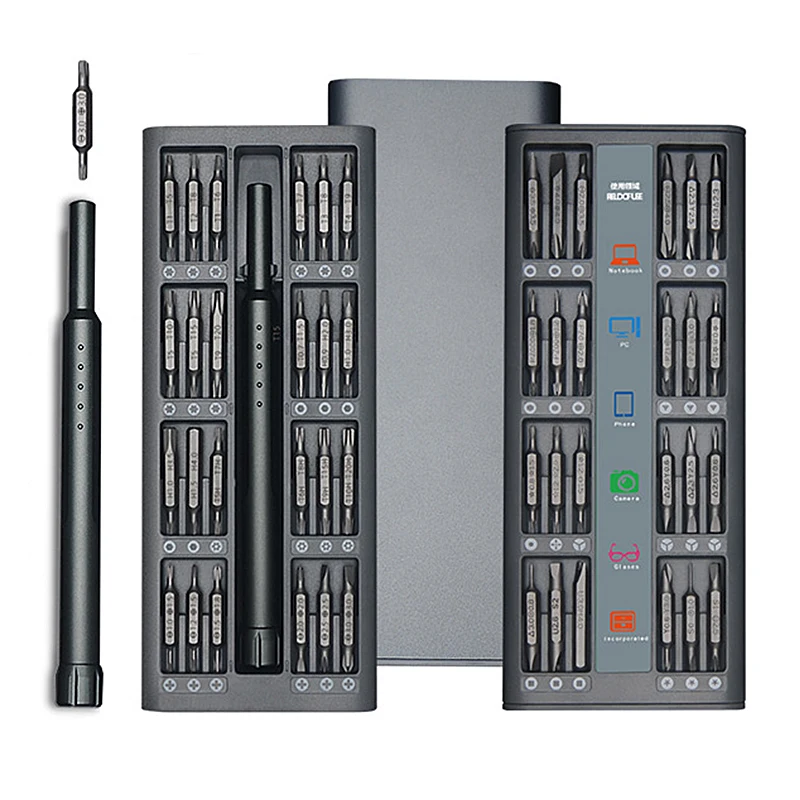 LUCHSHIY Precision Screwdriver Kits Magnetic Torx Hex Triwing Screwdriver Bits 97 In 1 Repair Mobile Phone Professional Tools 
LUCHSHIY Precision Screwdriver Kits Magnetic Torx Hex Triwing Screwdriver Bits 97 In 1 Repair Mobile Phone Professional Tools