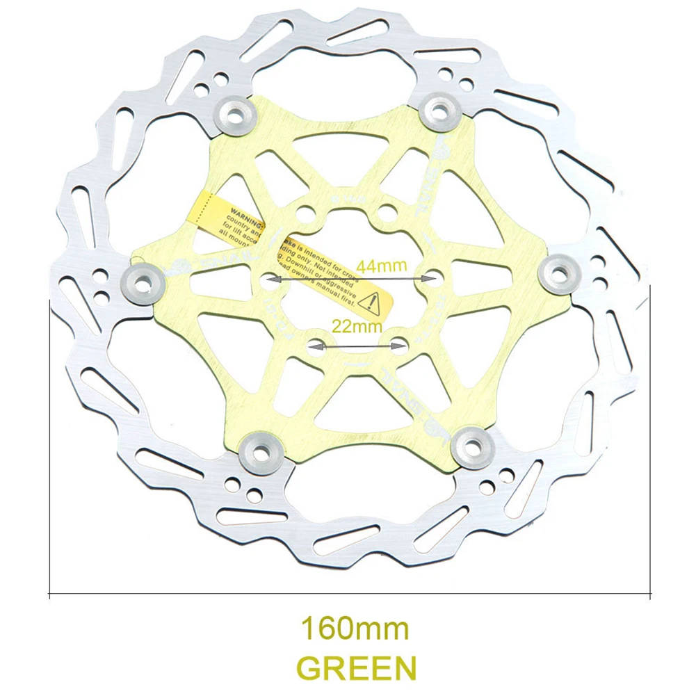 Pad Disc Brake Rotor Universal 160/180/203mm 2mm Floating Lightweight MTB Bicycle Road Bike Six-nail Brake Disc
Pad Disc Brake Rotor Universal 160/180/203mm 2mm Floating Lightweight MTB Bicycle Road Bike Six-nail Brake Disc