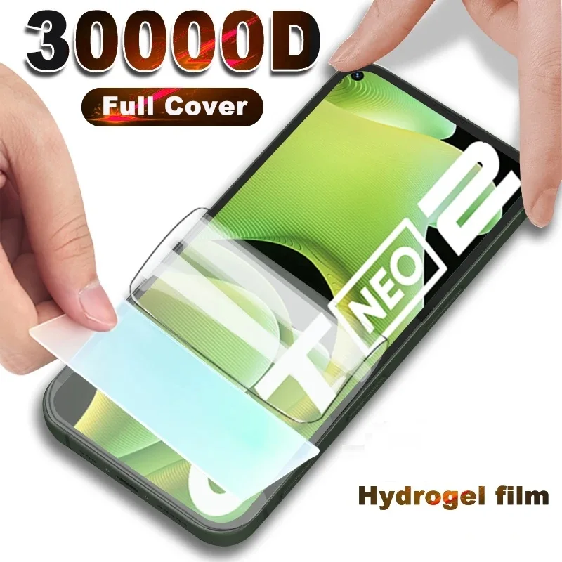 

9999D Hydrogel Film For Realme GT Neo 2 3 3T 5 SE Q3 Q5 Pro Q3T Q5i Screen Protector For Narzo 30 50 Pro 30A 50i 50A Prime Film
