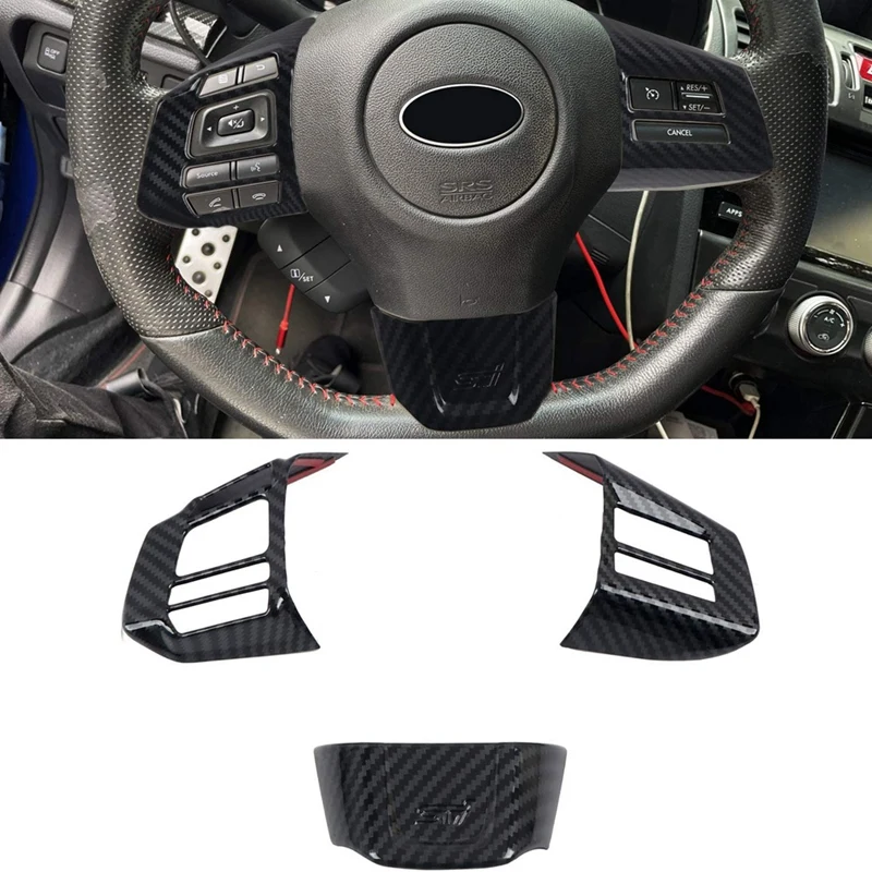 Кнопки на руль автомобиля для Subaru WRX/Sti 2014-2021, декоративная крышка, аксессуары для отделки, ABS углеродное волокно
Кнопки на руль автомобиля для Subaru WRX/Sti 2014-2021, декоративная крышка, аксессуары для отделки, ABS углеродное волокно