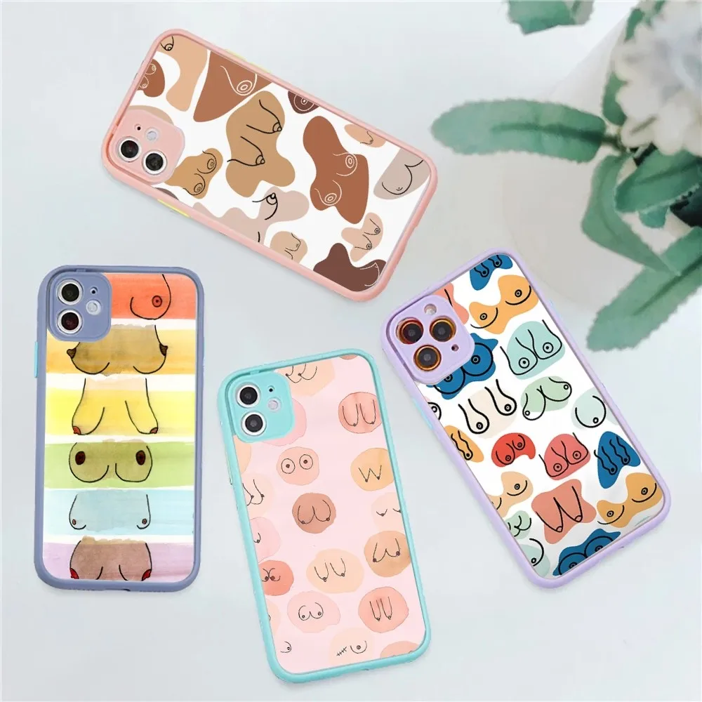 Boobs Art Print Phone Case For IPhone 14 11 12 13 Mini Pro Max 8 7 Plus X XR XS MAX Translucent Matte Cover
Boobs Art Print Phone Case For IPhone 14 11 12 13 Mini Pro Max 8 7 Plus X XR XS MAX Translucent Matte Cover