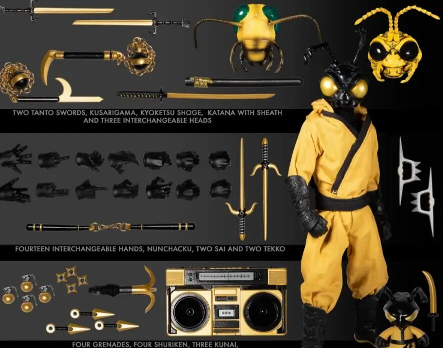 Mezco Golden Dragon Gomez 1/12 Collectible Action Figure Toy Doll Body Accessory for Fans Gift
Mezco Golden Dragon Gomez 1/12 Collectible Action Figure Toy Doll Body Accessory for Fans Gift