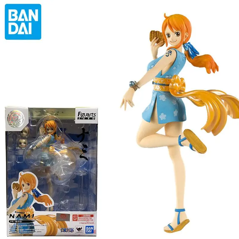 Original Bandai One Piece Figur Figuarts Zero Nami Wafuku Pvc Collection Model Action Toy Anime Figure Toys for Kids
Original Bandai One Piece Figur Figuarts Zero Nami Wafuku Pvc Collection Model Action Toy Anime Figure Toys for Kids