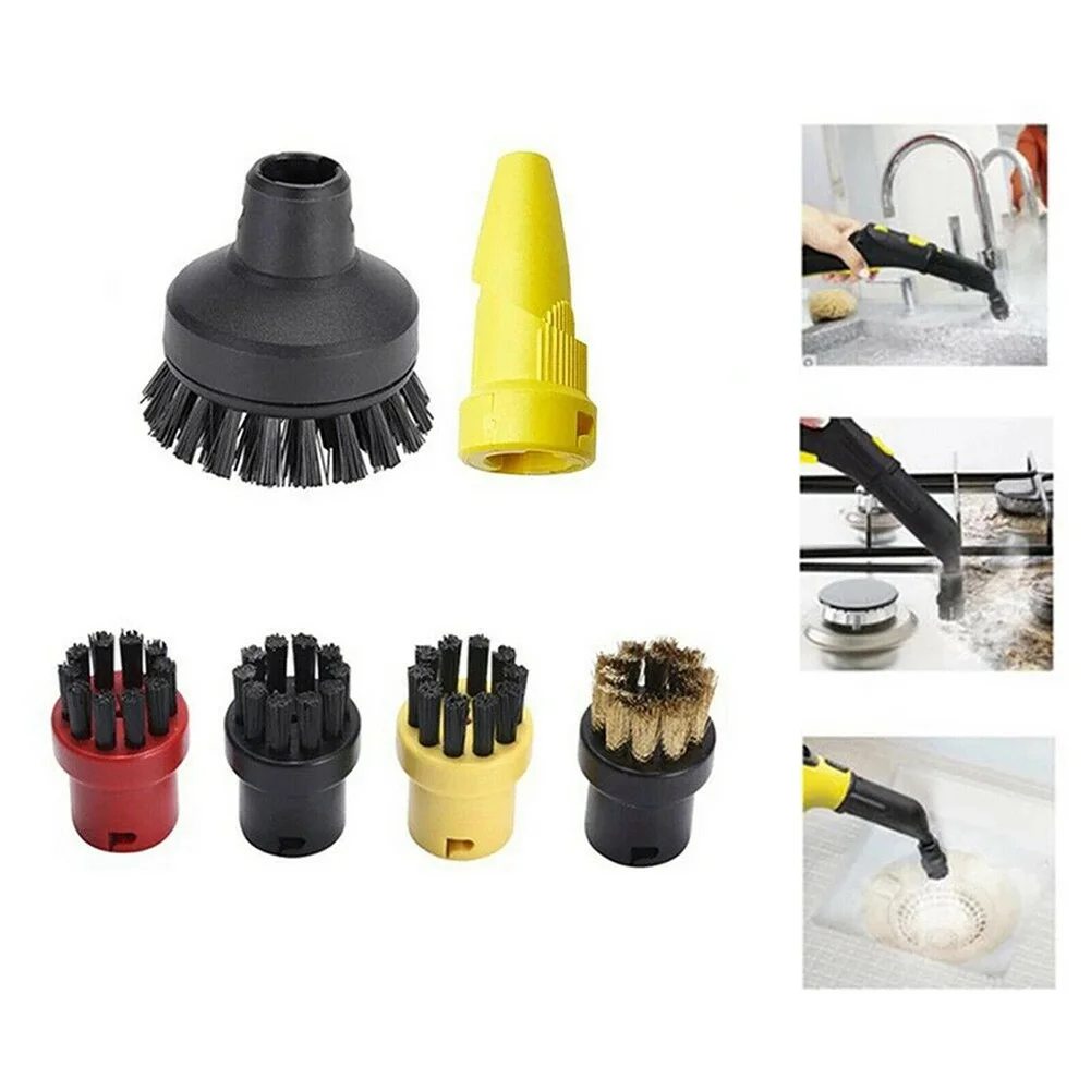 Brush Round Brush Nozzle Kit Kitchen Cleaning Home Household 6pcs Vacuum Cleaner Parts For Karcher SC1 SC2 SC3 SC4
Brush Round Brush Nozzle Kit Kitchen Cleaning Home Household 6pcs Vacuum Cleaner Parts For Karcher SC1 SC2 SC3 SC4
