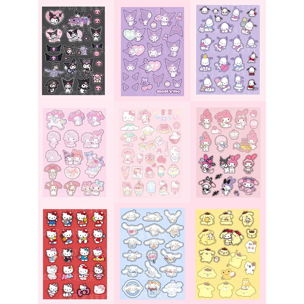 Sanrio полакко Декоративные наклейки для ноутбука, гитары, детские игрушки для девочек, Полароид куроми, моя мелодия, Hello Kitty, альбом для скрапбу...
Sanrio полакко Декоративные наклейки для ноутбука, гитары, детские игрушки для девочек, Полароид куроми, моя мелодия, Hello Kitty, альбом для скрапбу...