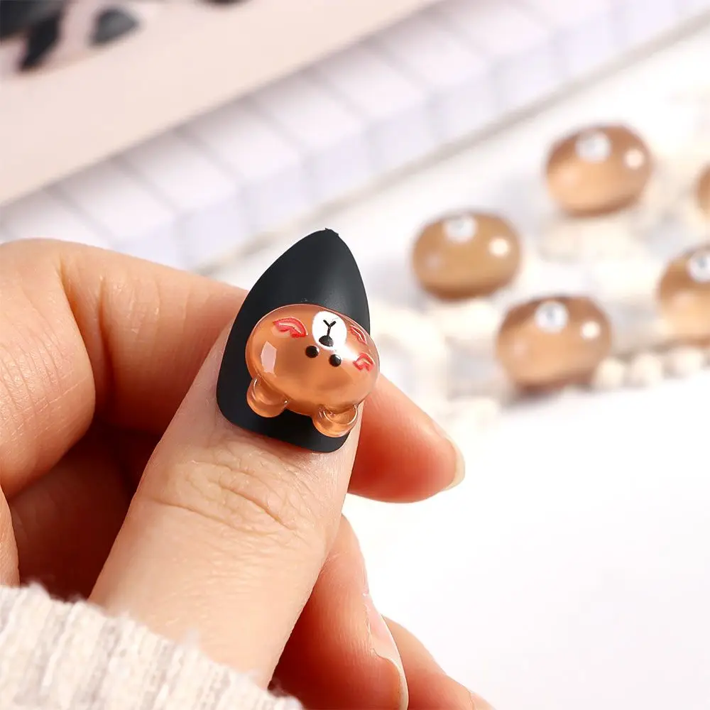 5/10Pcs Cartoon Bear Nail Rhinestone Cute 3D Rotatable Brown Bear Nail Charms DIY Nail Art Beauty Decor Manicure Accessories
5/10Pcs Cartoon Bear Nail Rhinestone Cute 3D Rotatable Brown Bear Nail Charms DIY Nail Art Beauty Decor Manicure Accessories