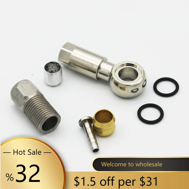 High Quality Bike Bicycle Durable Tube Tubing Fittings BH90 Olive Head For SHIMANO SLX XT XTR Cycling Repair Accessories
High Quality Bike Bicycle Durable Tube Tubing Fittings BH90 Olive Head For SHIMANO SLX XT XTR Cycling Repair Accessories