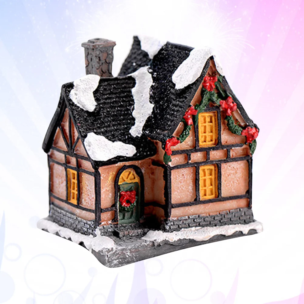 Christmas House Mini Village Miniature Houses Snow Resin Figurines Sets Ornaments Globe Figures Cottage Fairy Tiny
Christmas House Mini Village Miniature Houses Snow Resin Figurines Sets Ornaments Globe Figures Cottage Fairy Tiny