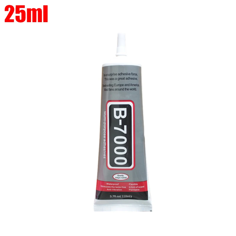 B7000 прозрачный клей для ремонта телефонов
B7000 прозрачный клей для ремонта телефонов