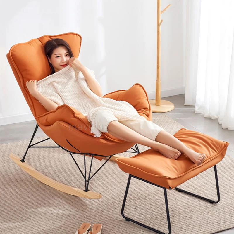 Rocking Chair Recliner For Adults Net Celebrity Nordic Balcony Lazy Leisure Sofa Living Room Creative Light Luxury Furniture HY
Rocking Chair Recliner For Adults Net Celebrity Nordic Balcony Lazy Leisure Sofa Living Room Creative Light Luxury Furniture HY