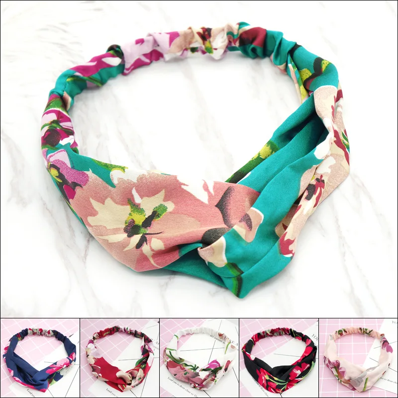 Women Fashion Headband Fabric Cross Knotted Bow Floral Hair Band Korean Headdress ladies Hoop Headwear Hair Accessories
Women Fashion Headband Fabric Cross Knotted Bow Floral Hair Band Korean Headdress ladies Hoop Headwear Hair Accessories