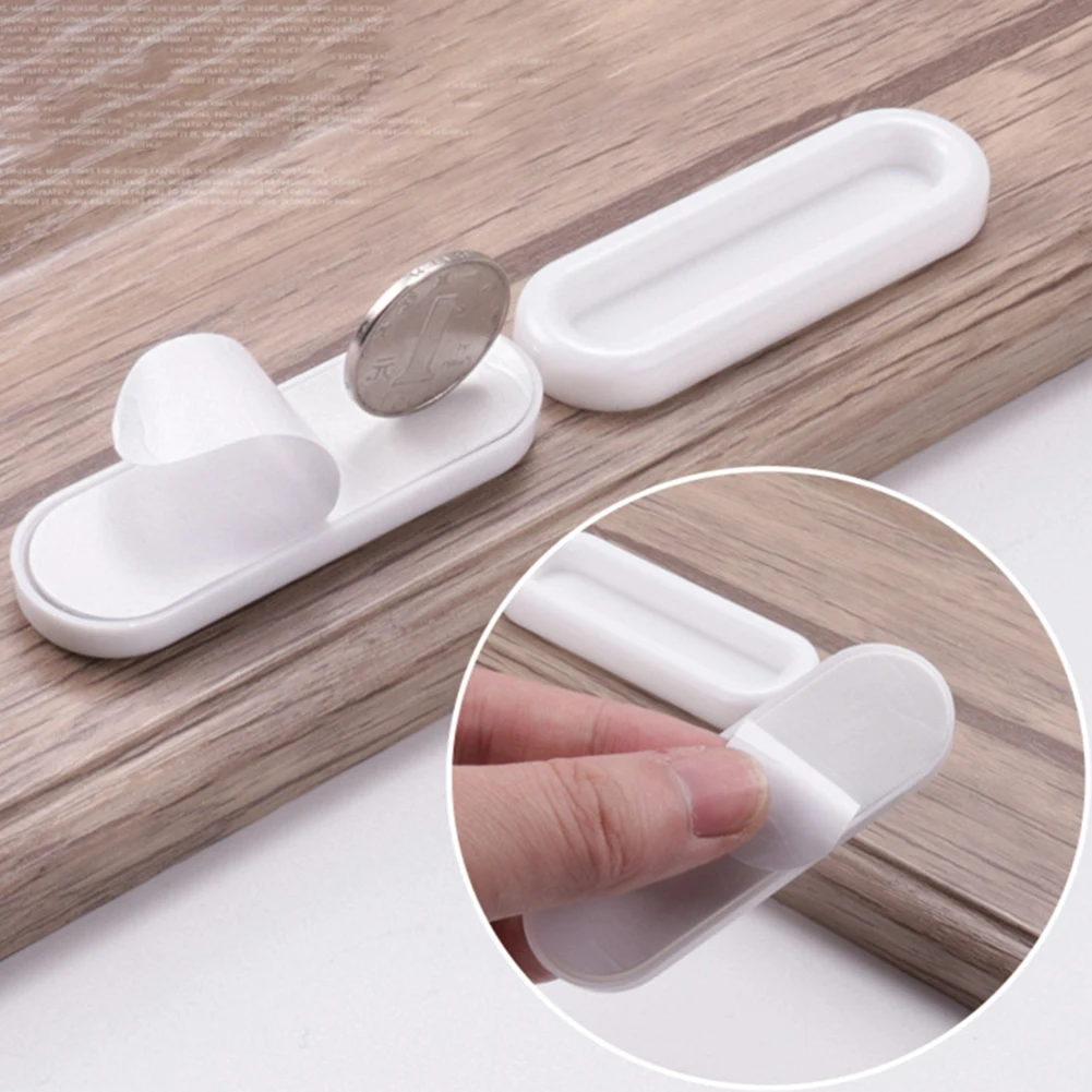 2Pair Self-adhesive Door Handle Cabinet Wardrobe Glass Drawer Handles 7.5x2.5x1cm For Cabinets Cupboards Shoe/wine Rack
2Pair Self-adhesive Door Handle Cabinet Wardrobe Glass Drawer Handles 7.5x2.5x1cm For Cabinets Cupboards Shoe/wine Rack