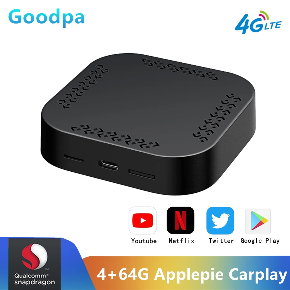 Applemini Mini Carplay Ai Box for Netflix Youtube Wireless Android Auto Car Multimedia Player For Ford Audi Benz Volvo Toyota
Applemini Mini Carplay Ai Box for Netflix Youtube Wireless Android Auto Car Multimedia Player For Ford Audi Benz Volvo Toyota