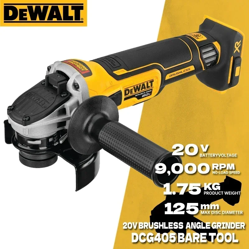 DEWALT DCG405N Угловая шлифовальная машина
DEWALT DCG405N Угловая шлифовальная машина