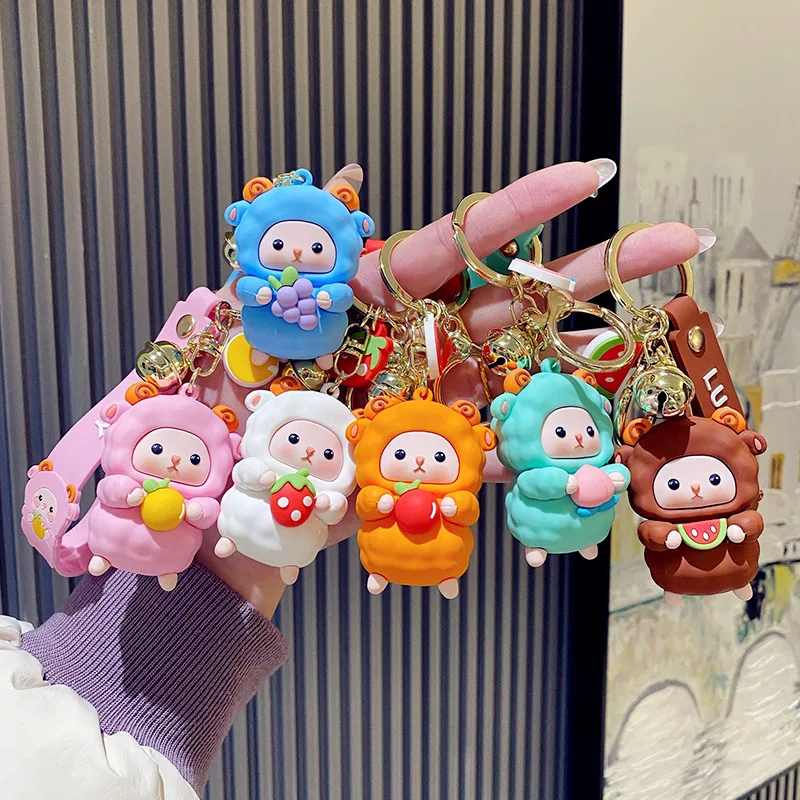 2022 New Year of Lamb Creative Keychain Men and Women Car Pendant School Bag PVC Soft Rubber Ornaments
2022 New Year of Lamb Creative Keychain Men and Women Car Pendant School Bag PVC Soft Rubber Ornaments