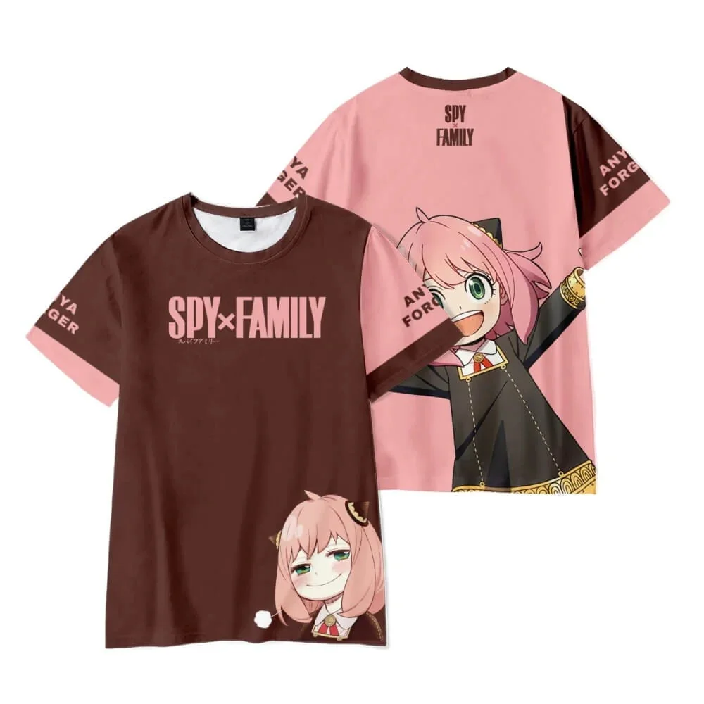 HX Spy X Family T-shirts Cute Anya Splicing Tee Tops Fashion Harajuku MenWomen Summer Casual Tee Short Sleeve Shirts
HX Spy X Family T-shirts Cute Anya Splicing Tee Tops Fashion Harajuku MenWomen Summer Casual Tee Short Sleeve Shirts