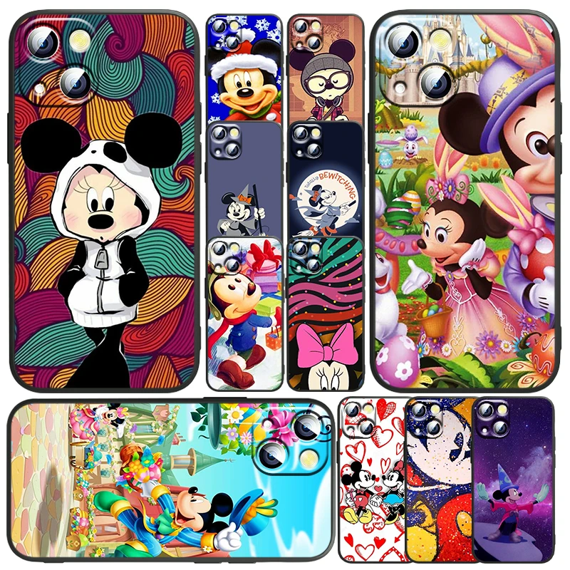 Mickey Minnie lovely Phone Case For Apple iPhone 14 13 12 11 SE XS XR X 7 8 6 mini Plus Pro MAX Soft Funda Black Cover
Mickey Minnie lovely Phone Case For Apple iPhone 14 13 12 11 SE XS XR X 7 8 6 mini Plus Pro MAX Soft Funda Black Cover