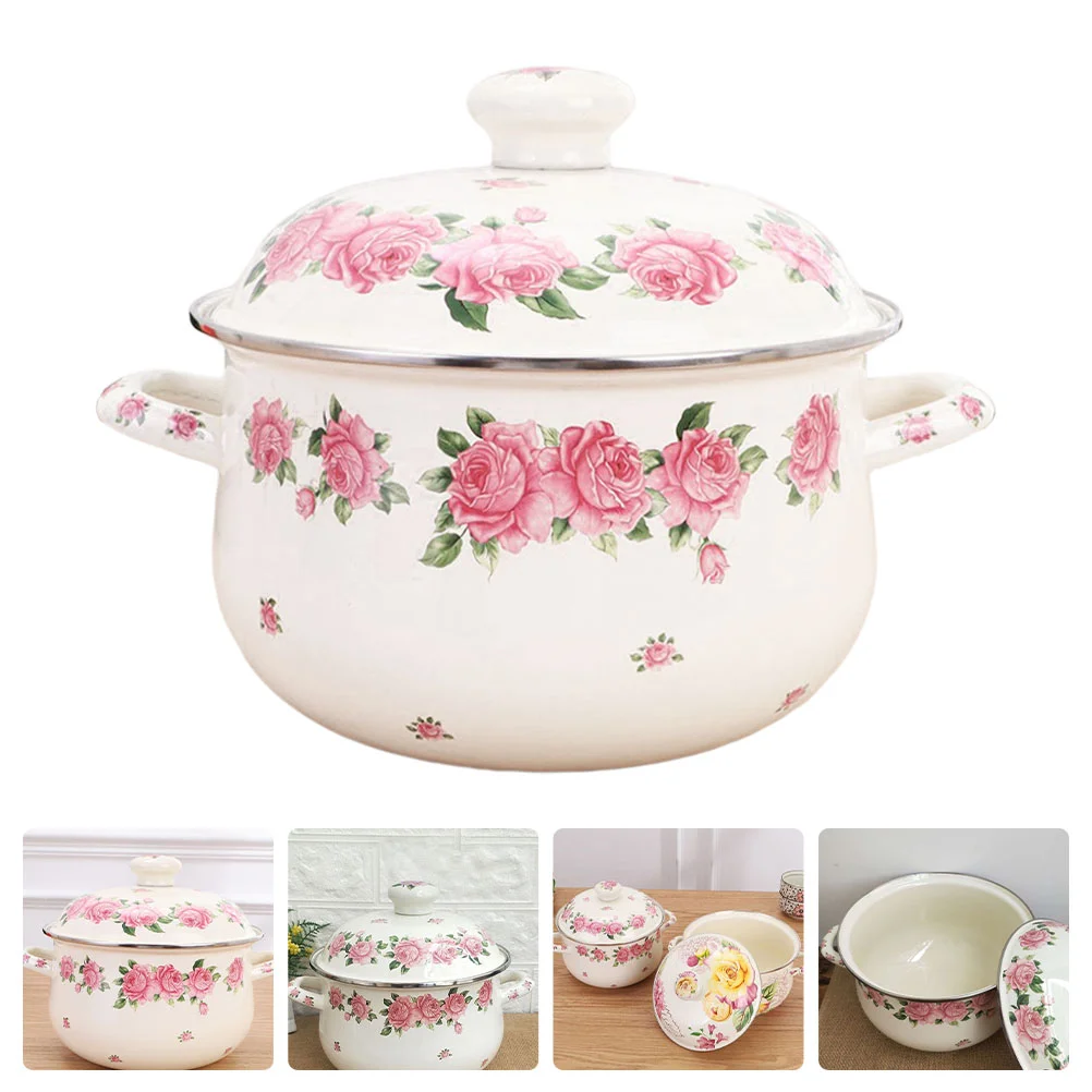 1 Pc Soup Pot with Handle Enamel Cooking Pot Kitchen Stock Pot Home Soup Pot Stew Cooking Pot
1 Pc Soup Pot with Handle Enamel Cooking Pot Kitchen Stock Pot Home Soup Pot Stew Cooking Pot