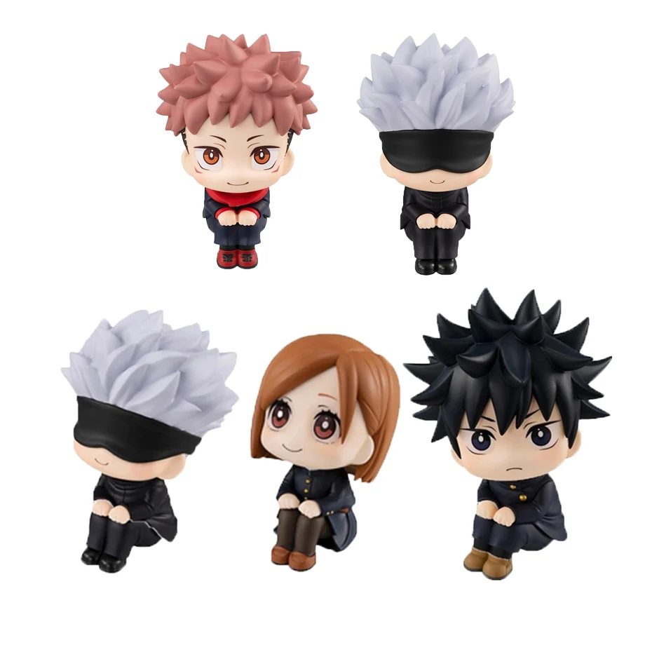 Фигурки игрушек из ПВХ, аниме итадор Q Version, Yuji Gojo Satori fusuro Megumi Kugisaki Kawaii, декоративная модель, подарки
Фигурки игрушек из ПВХ, аниме итадор Q Version, Yuji Gojo Satori fusuro Megumi Kugisaki Kawaii, декоративная модель, подарки