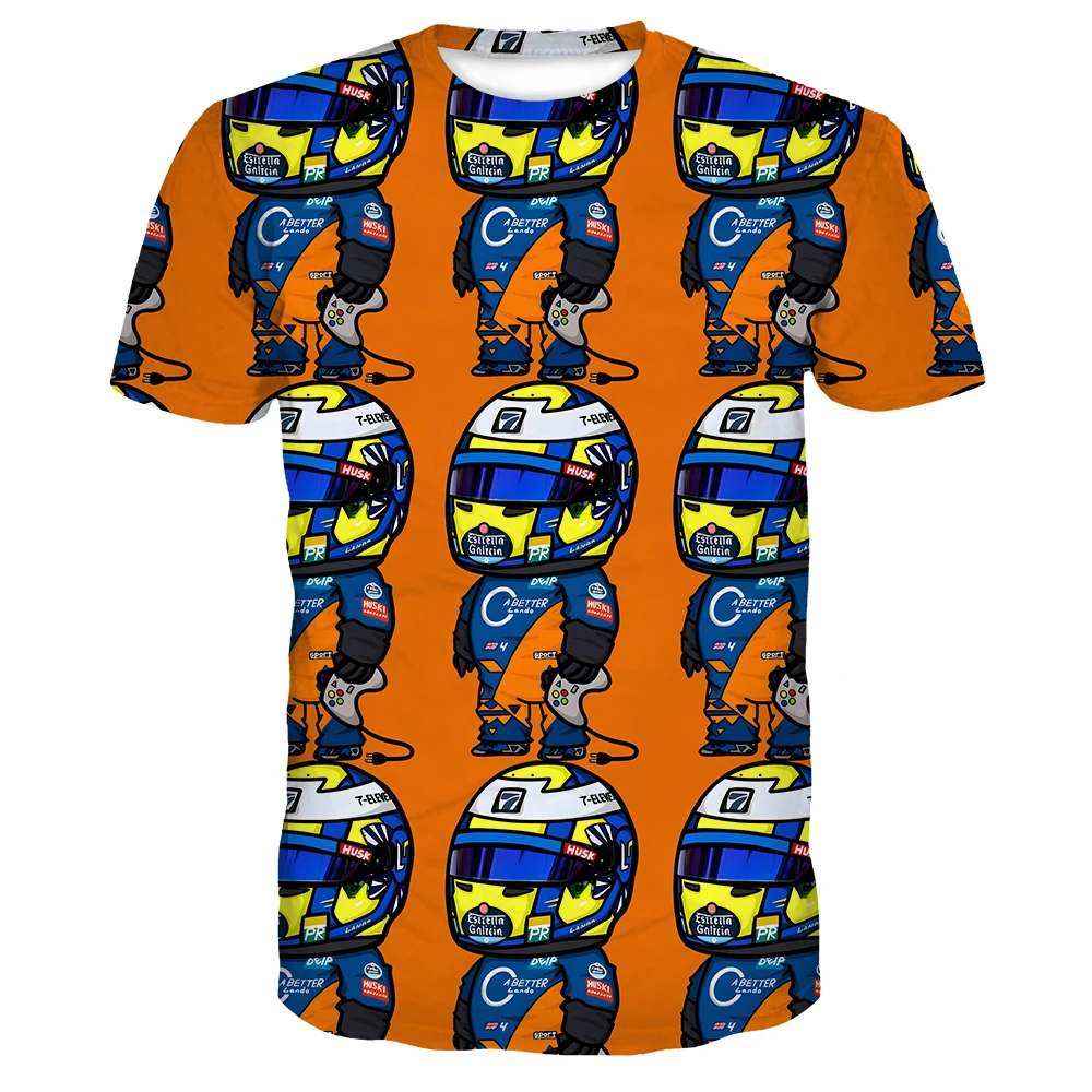 Lando Norris F1 3D Go-kart Racer T-shirts MEN Originality Tshirts Manga/Comic Short Sleeve T Shirts Formula One Racing Car LOOSE
Lando Norris F1 3D Go-kart Racer T-shirts MEN Originality Tshirts Manga/Comic Short Sleeve T Shirts Formula One Racing Car LOOSE