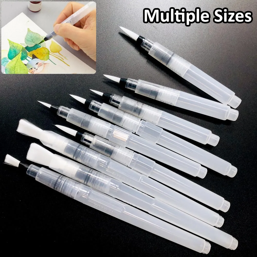 Watercolor Brush Water Color Pen Brush Soft Professional High Quality Painting Tools Fountain Pens Artist Drawing Art Supplies
Watercolor Brush Water Color Pen Brush Soft Professional High Quality Painting Tools Fountain Pens Artist Drawing Art Supplies