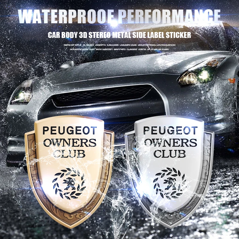 Luxury 3D Metal Shield Emblem Badge Car Sticker Decals Decorative Accessories For Peugeot 107 108 206 207 308 307 407 508 2008
Luxury 3D Metal Shield Emblem Badge Car Sticker Decals Decorative Accessories For Peugeot 107 108 206 207 308 307 407 508 2008
