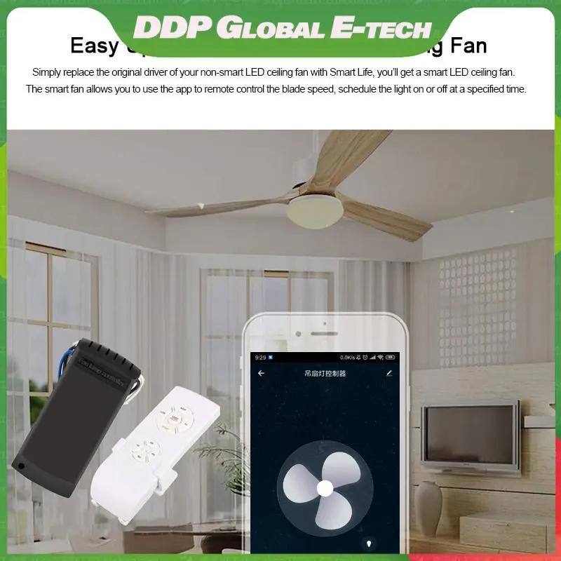 2/4/6PCS Timing Ceiling Fan Light Ceiling Fan Controller Light Ntelligent Speed Tuya Wifi Smart Remote Control Switch
2/4/6PCS Timing Ceiling Fan Light Ceiling Fan Controller Light Ntelligent Speed Tuya Wifi Smart Remote Control Switch