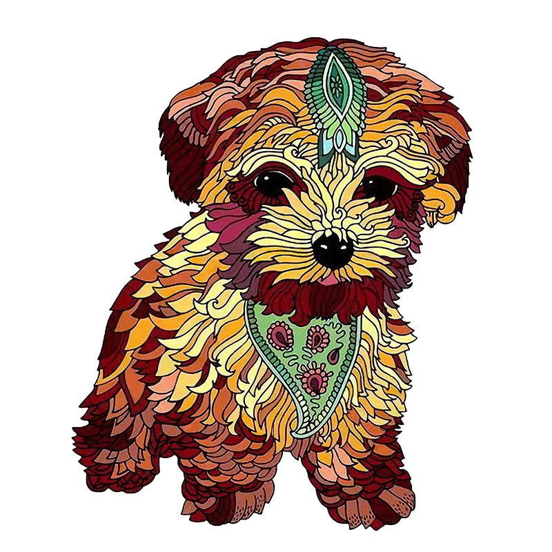 Short Dog Wooden Puzzle Alien Animal Shaped Unique 70~120 Piece Design Copyright Jigsaw Toy Kid Games Craft Wholesale Gift
Short Dog Wooden Puzzle Alien Animal Shaped Unique 70~120 Piece Design Copyright Jigsaw Toy Kid Games Craft Wholesale Gift