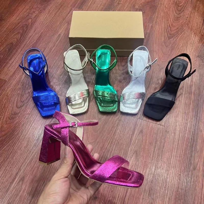 Designer Sandals Women Open Toe Multiple Colors High Heels Sexy Sandals Chaussure Femme Wedding Shoes 2023 New Zapatos De Mujer 
Designer Sandals Women Open Toe Multiple Colors High Heels Sexy Sandals Chaussure Femme Wedding Shoes 2023 New Zapatos De Mujer
