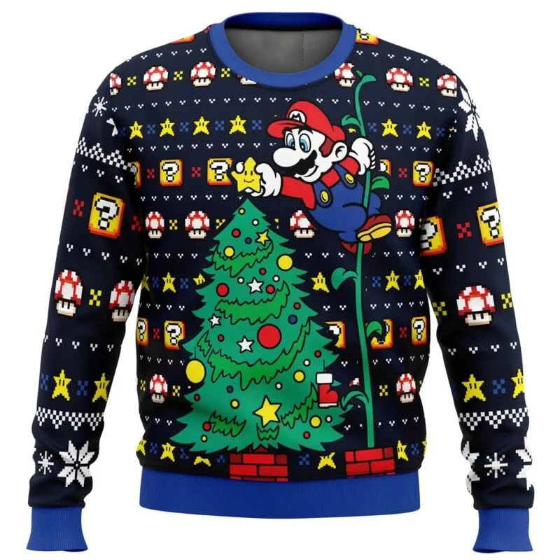 

Картинг Уродливый Рождественский свитер подарок пуловер с Санта Клаусом мультяшный Мужской свитшот Осенние Зимние флисовые толстовки