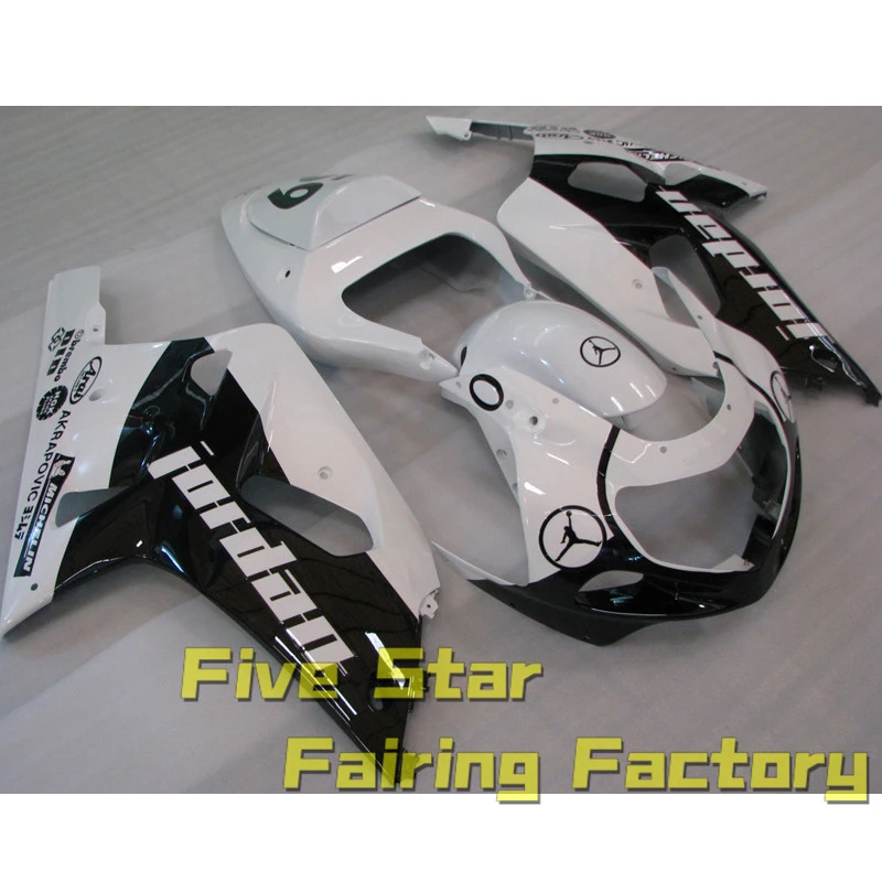 Комплект обтекателей для мотоцикла Suzuki GSXR600 GSXR750 2001 2002 Φ GSXR 2003 600 K1 инъекция кузова черный белый 
Комплект обтекателей для мотоцикла Suzuki GSXR600 GSXR750 2001 2002 Φ GSXR 2003 600 K1 инъекция кузова черный белый