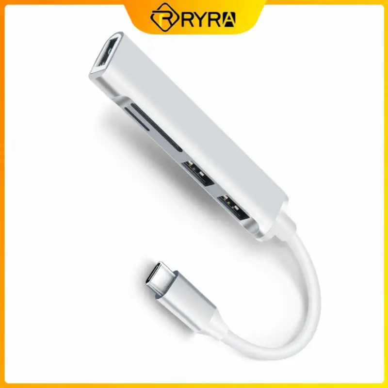 RYRA 5 in 1 Type C HUB USB 3.0 Multiport Docking Station Adapter with SD TF Ports Card Reader for Macbook Compute PC Accessories
RYRA 5 in 1 Type C HUB USB 3.0 Multiport Docking Station Adapter with SD TF Ports Card Reader for Macbook Compute PC Accessories
