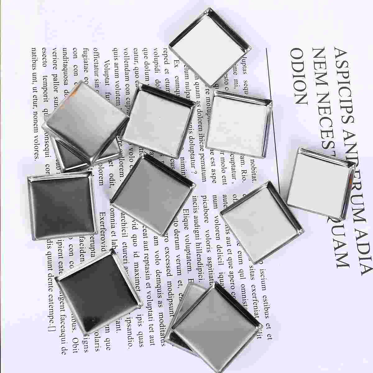 60PCS DIY Stainless Steel Square Pans Metal Pans Empty Pans for Eyeshadow Makeup Pressed Powder Blusher
60PCS DIY Stainless Steel Square Pans Metal Pans Empty Pans for Eyeshadow Makeup Pressed Powder Blusher