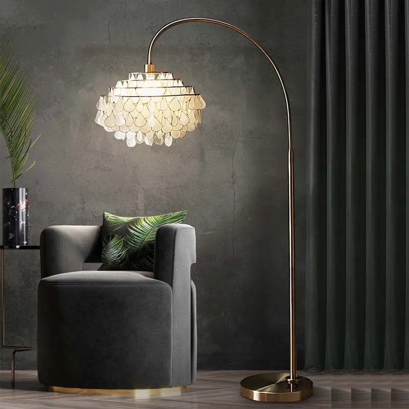 Cross-Border Nordic Simple Modern Fritillary Floor Lamp Shell Living Room Bedroom Cozy Brand Amazon European and American
Cross-Border Nordic Simple Modern Fritillary Floor Lamp Shell Living Room Bedroom Cozy Brand Amazon European and American