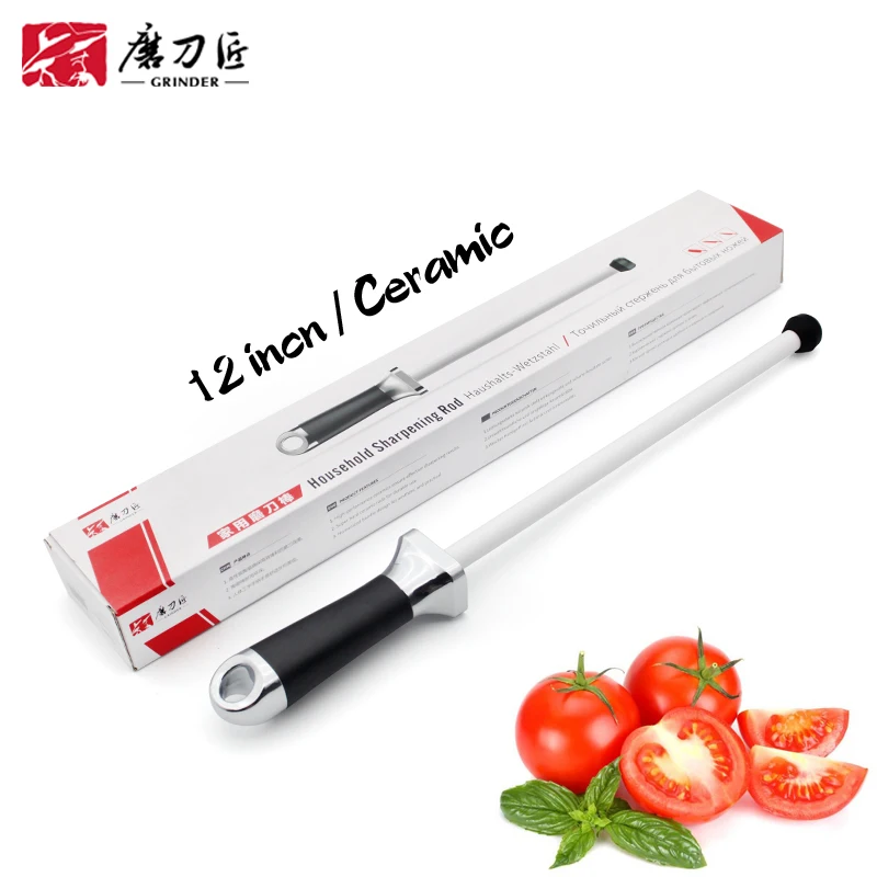 12inch TAIDEA Sharpening rod kitchen sharpening steel High-grade packaging Ceramic rod professional Kitchen Grinder tools TG2006
12inch TAIDEA Sharpening rod kitchen sharpening steel High-grade packaging Ceramic rod professional Kitchen Grinder tools TG2006