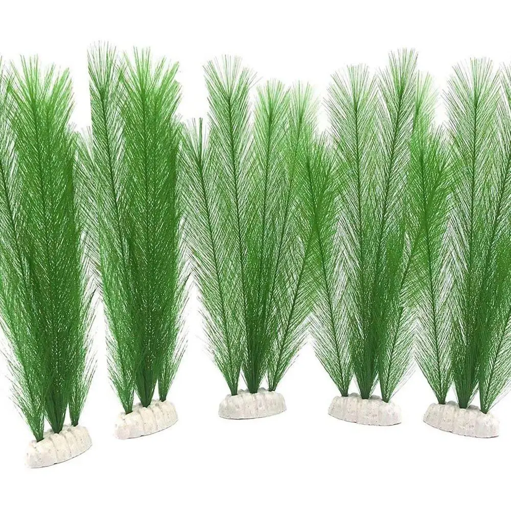 Aquarium Decorations Fish Tank Artificial Green Water Plants Made Of Silk Fabrics Plastic,for All Fish and Pets 5Pcs
Aquarium Decorations Fish Tank Artificial Green Water Plants Made Of Silk Fabrics Plastic,for All Fish and Pets 5Pcs