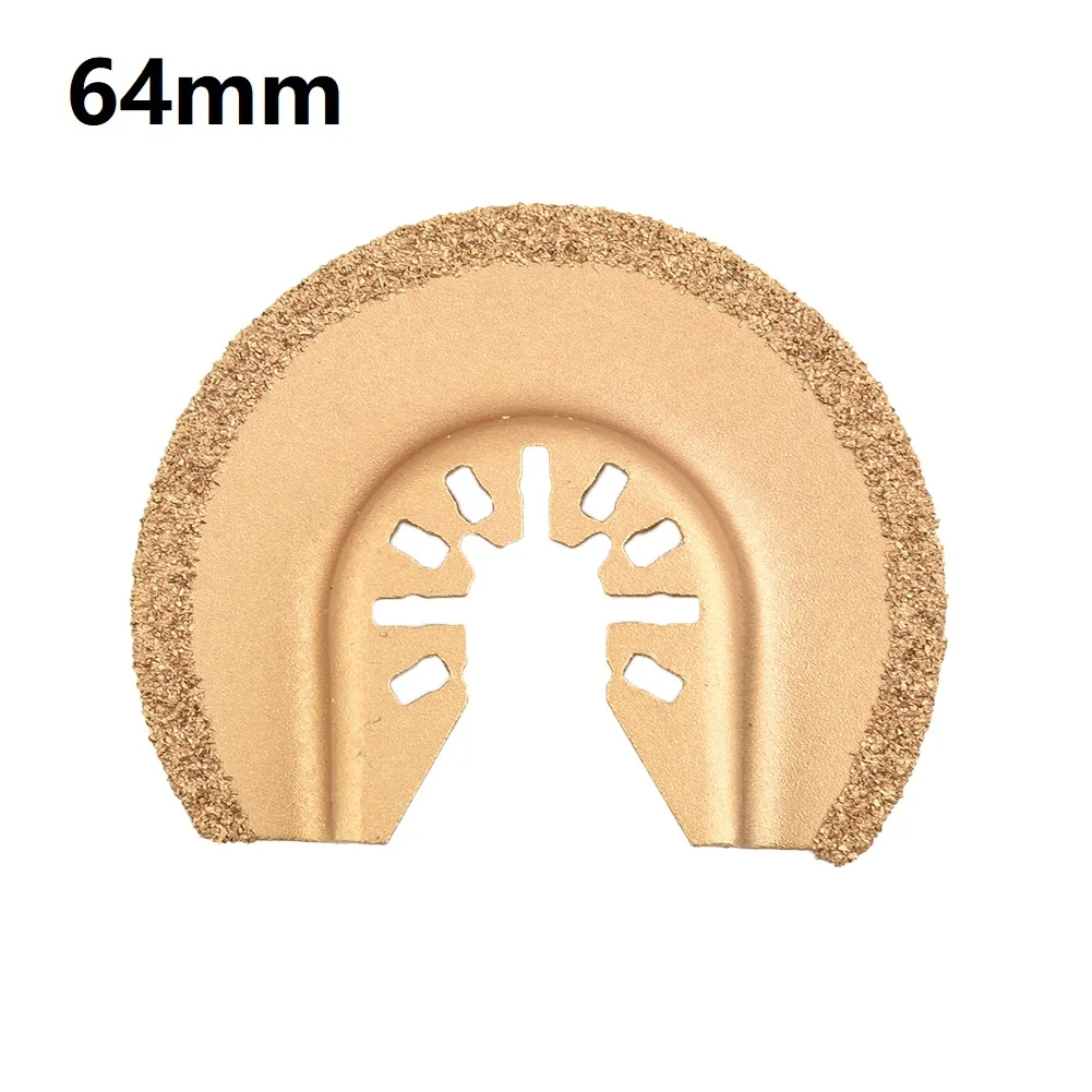 Renovator House Multi Saw Blade Power Tools DIY Multi Oscillating Saw Blade Semicircle Desig Tools Cutting Disc 64mm
Renovator House Multi Saw Blade Power Tools DIY Multi Oscillating Saw Blade Semicircle Desig Tools Cutting Disc 64mm