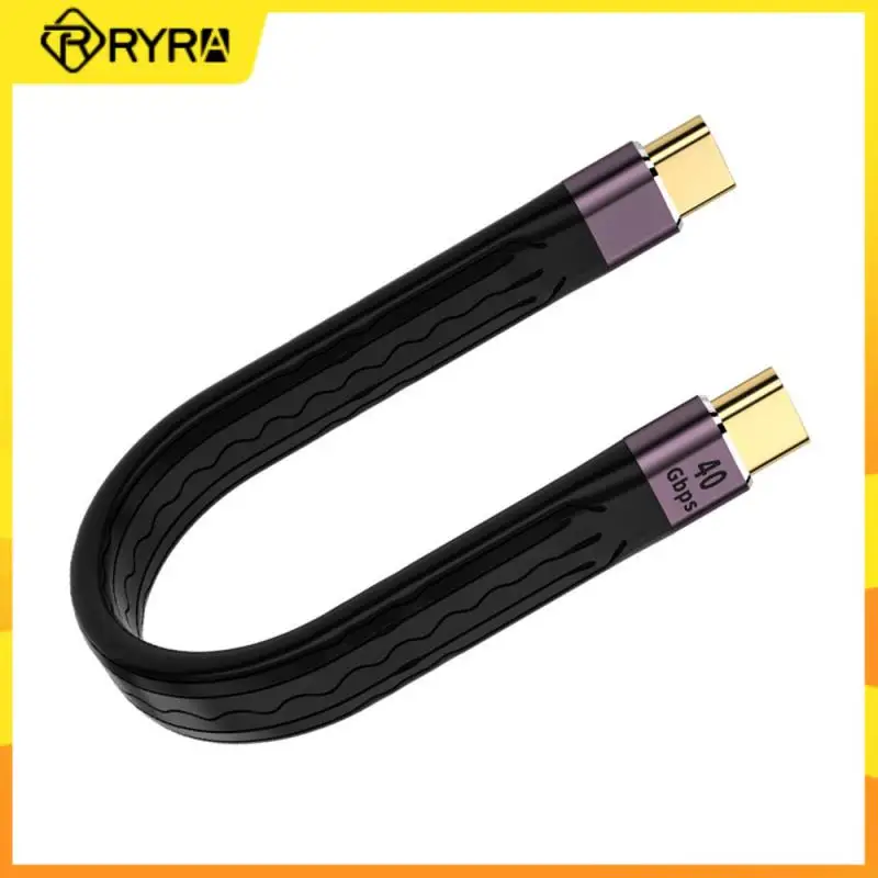 Кабель для передачи данных RYRA Type C PD 100 Вт, кабель для быстрой зарядки USB C на Type C 4K @ 60 Гц, кабель для MacBook Pro, Samsung, Xiaomi, Huawei, USB шнур, провод 
Кабель для передачи данных RYRA Type C PD 100 Вт, кабель для быстрой зарядки USB C на Type C 4K @ 60 Гц, кабель для MacBook Pro, Samsung, Xiaomi, Huawei, USB шнур, провод