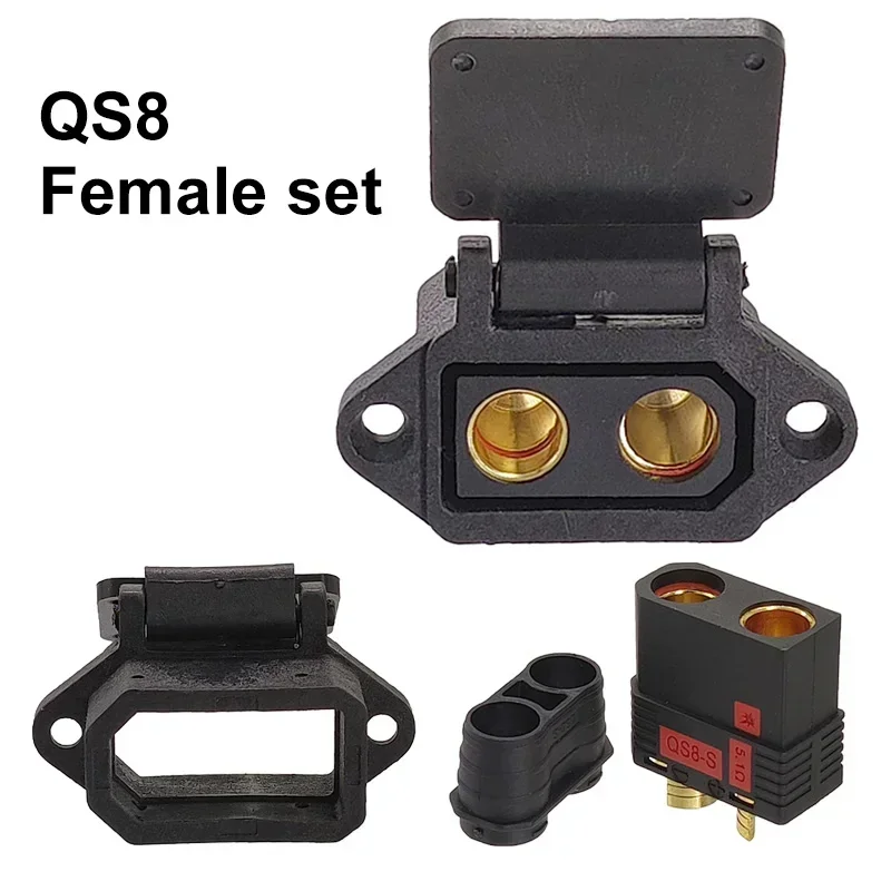 QS8-S XT90 Разъем для зарядки Мужской Женский Алмазный корпус XT90S Интерфейс модификации литиевой батареи для электромобиля с защитой от огня
QS8-S XT90 Разъем для зарядки Мужской Женский Алмазный корпус XT90S Интерфейс модификации литиевой батареи для электромобиля с защитой от огня