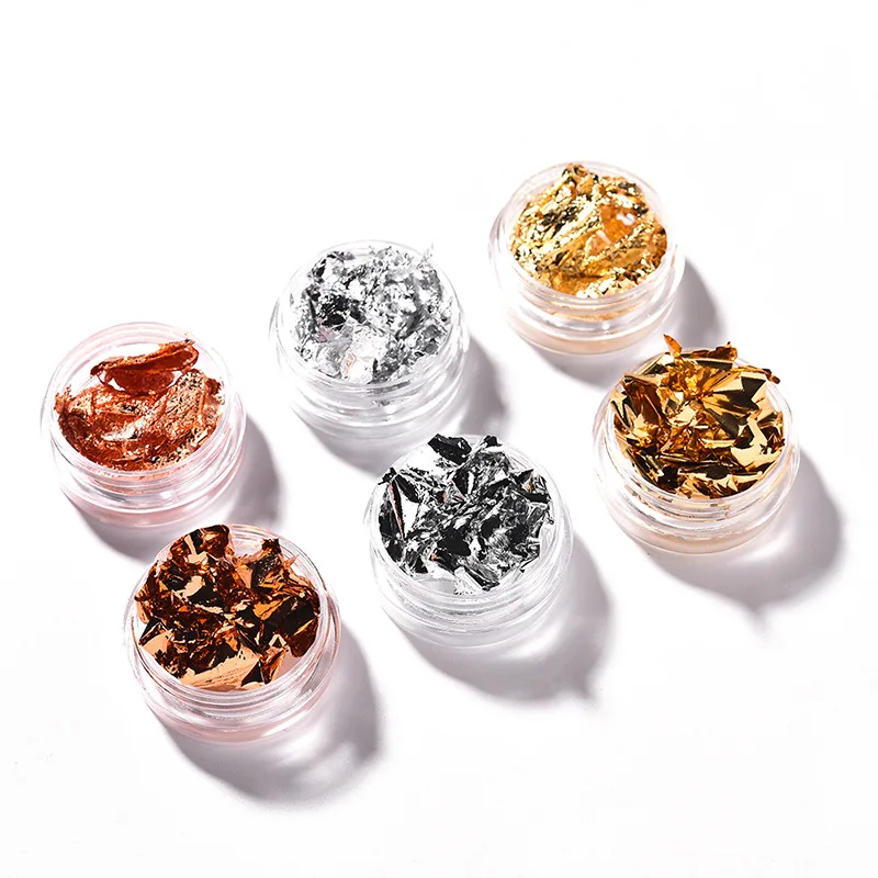 1 Box Gold Silver Irregular Aluminum Foil Paper Nail Art Sticker 3D Glitter DIY Manicure UV Gel Polish Nail Decoration Tools Hot
1 Box Gold Silver Irregular Aluminum Foil Paper Nail Art Sticker 3D Glitter DIY Manicure UV Gel Polish Nail Decoration Tools Hot
