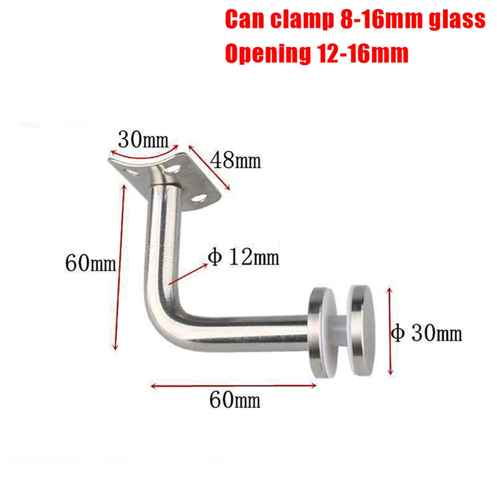 Stair Handrail Bracket Bannister Silver Wall Support Hand Rail Balustrade Strong 60 Mm X 60mm Furniture Hardware
Stair Handrail Bracket Bannister Silver Wall Support Hand Rail Balustrade Strong 60 Mm X 60mm Furniture Hardware