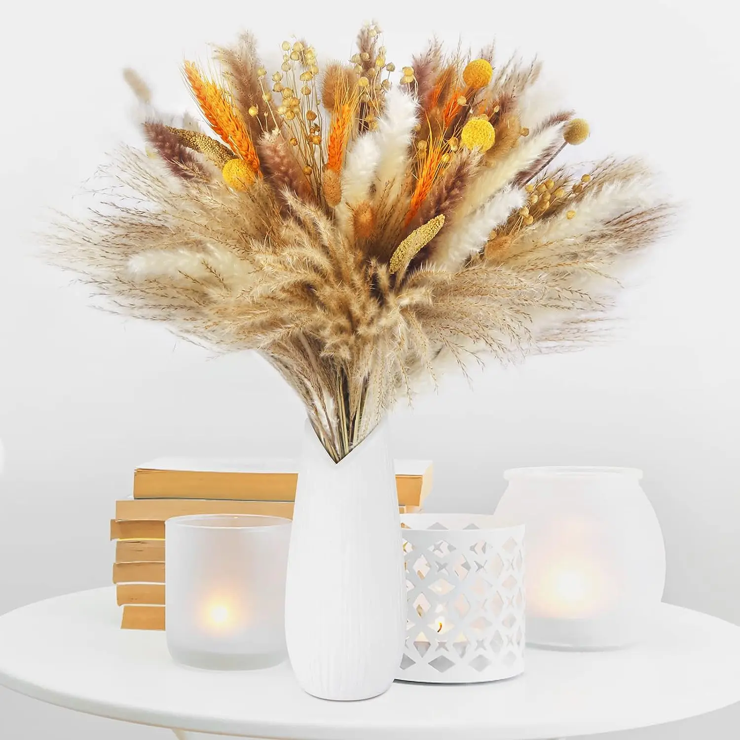 Pampas Grass букет из сушеных цветов Внешнее украшение для сада, роскошное искусственное украшение для девушек, свадьбы
Pampas Grass букет из сушеных цветов Внешнее украшение для сада, роскошное искусственное украшение для девушек, свадьбы