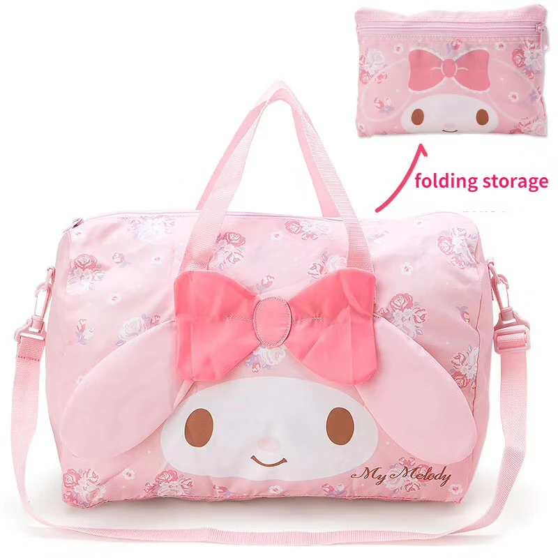 Sanrio Cartoon Fold Travel Bag Cinnamoroll My Melody Pom Pom Purin Luggage Tote Large Messenger Bag
Sanrio Cartoon Fold Travel Bag Cinnamoroll My Melody Pom Pom Purin Luggage Tote Large Messenger Bag
